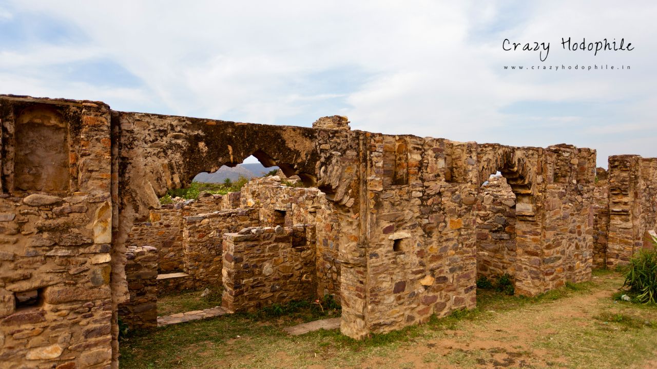 Ruined Houses of Bhangarh Fort