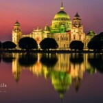 Victoria Memorial at Sunset Victoria Memorial at Sunset